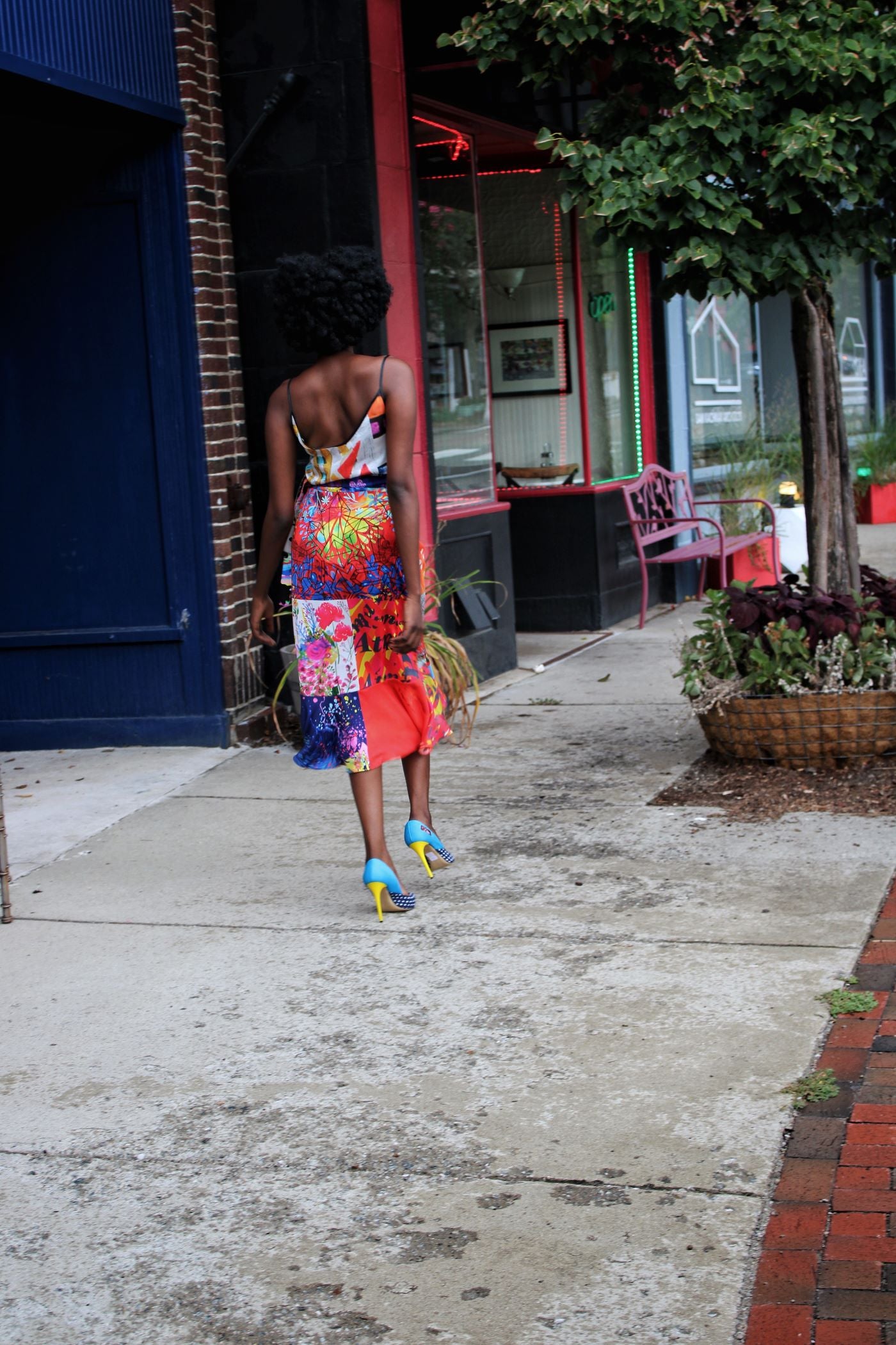Flower Patch Wrap Skirt
