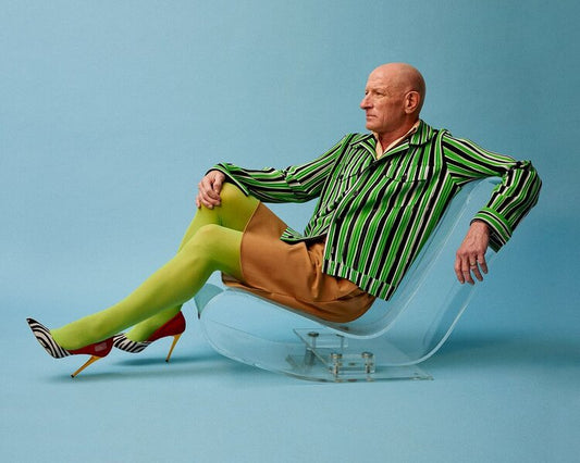 Mark Bryan Stuns in a Pair of Kkira Feet Heels for CR Fashion Book Interview