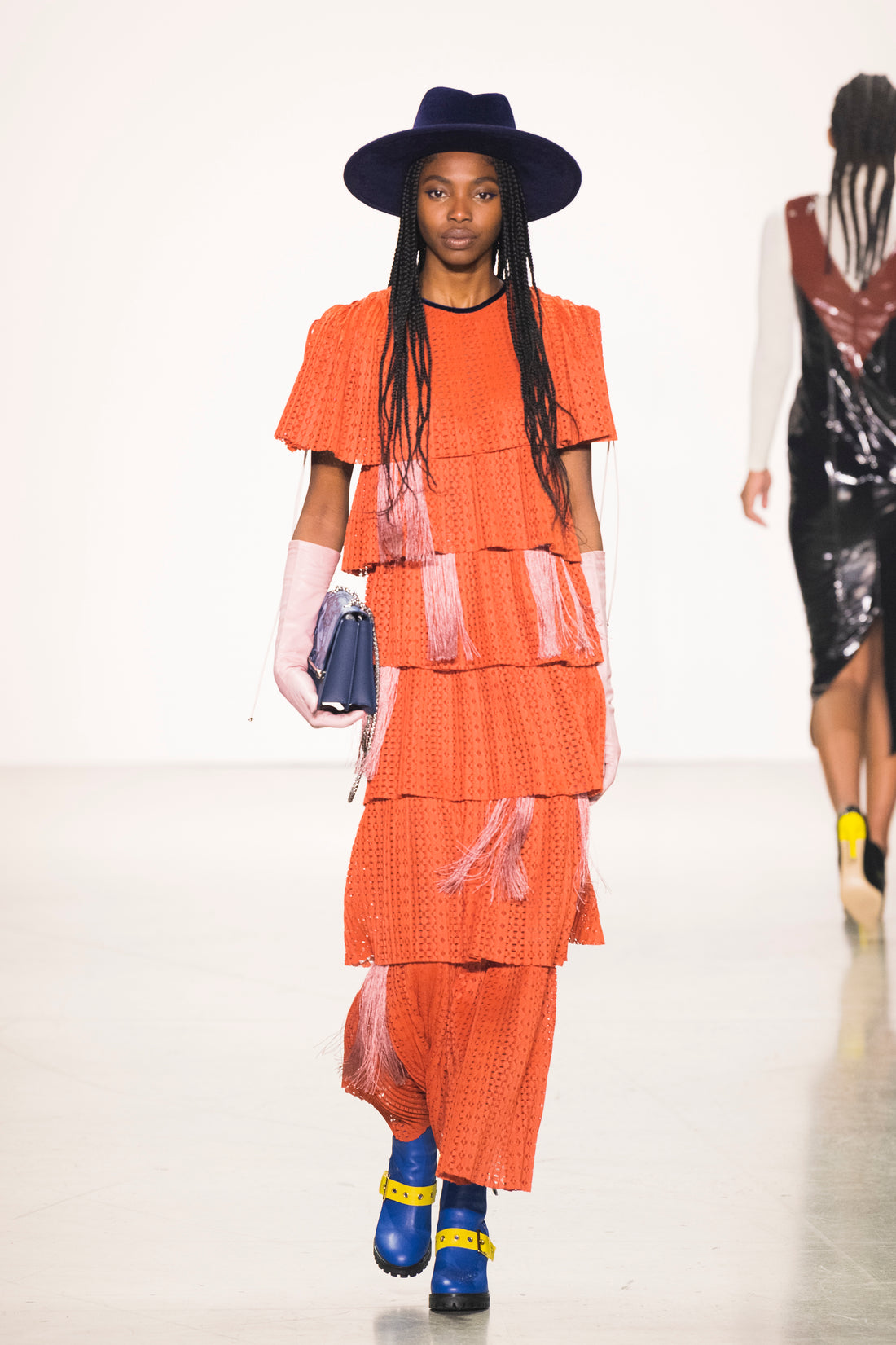 Kkira Feet Shoes at NYFW2022 with Bibhu Mohapatra