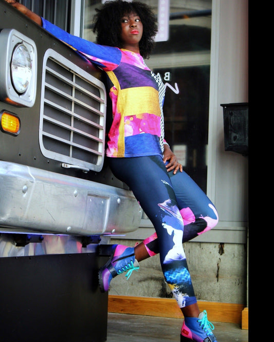 Deep Vibrance Leggings