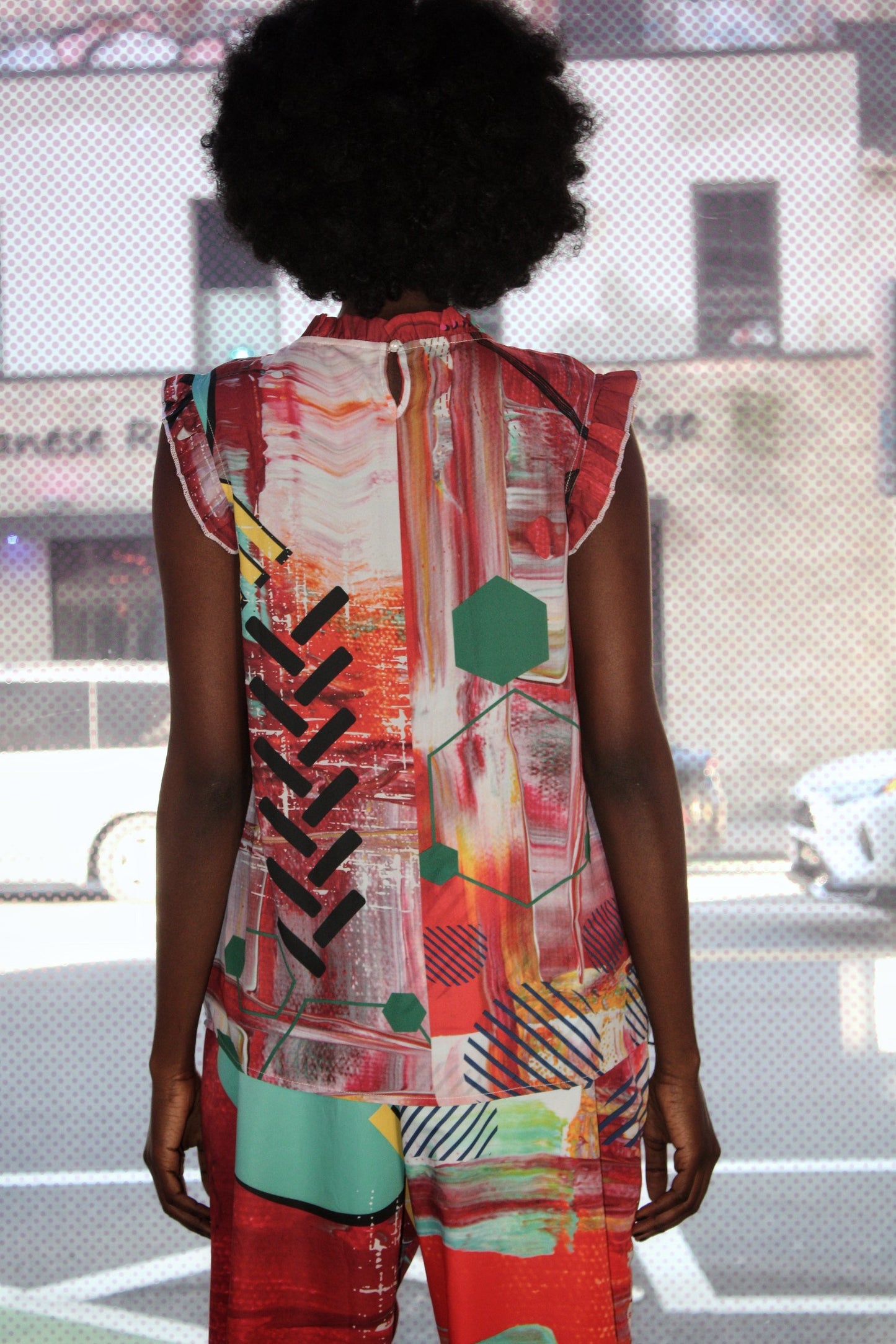 Fall in Joy Sleeveless Top