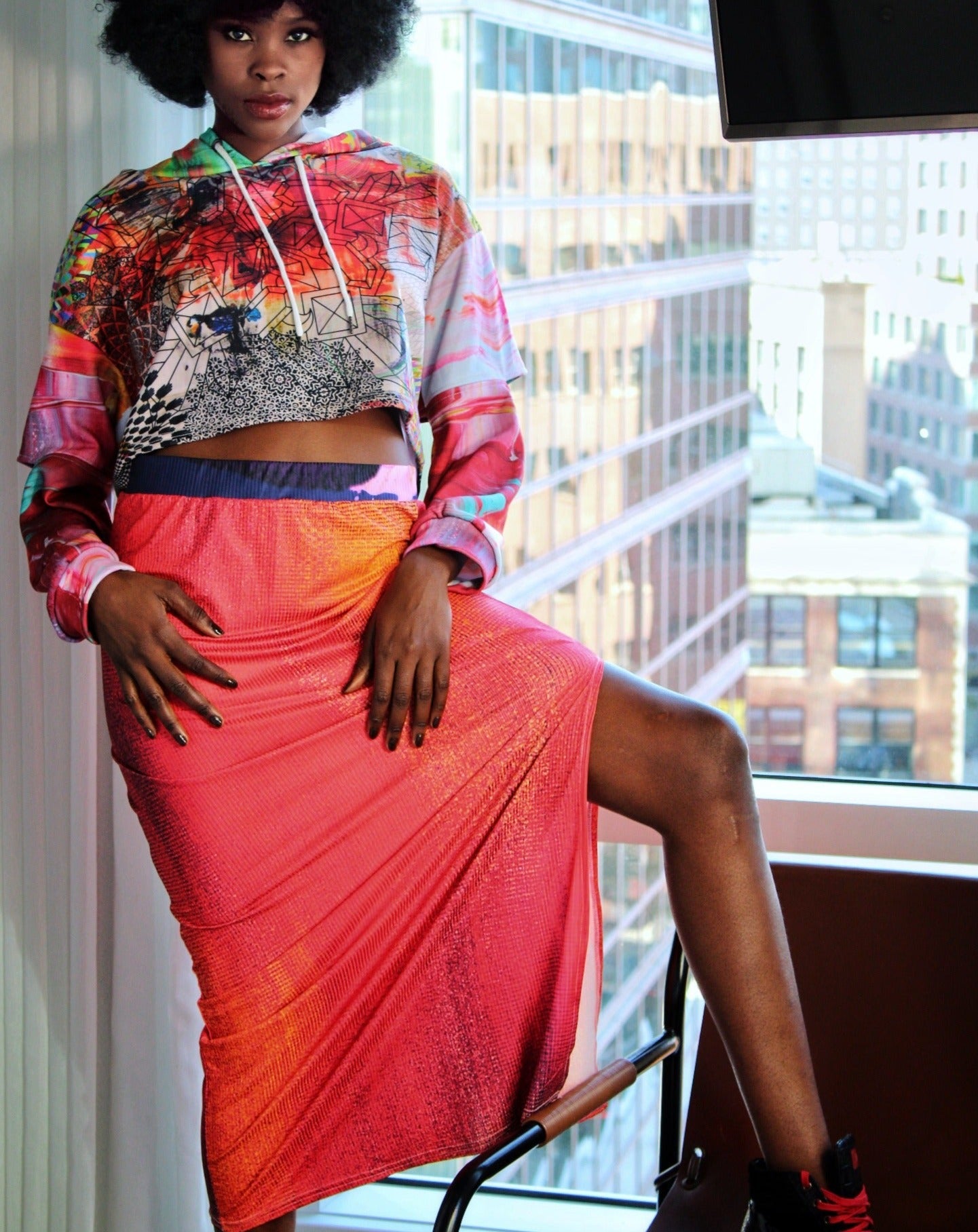 Fire Engine Skirt