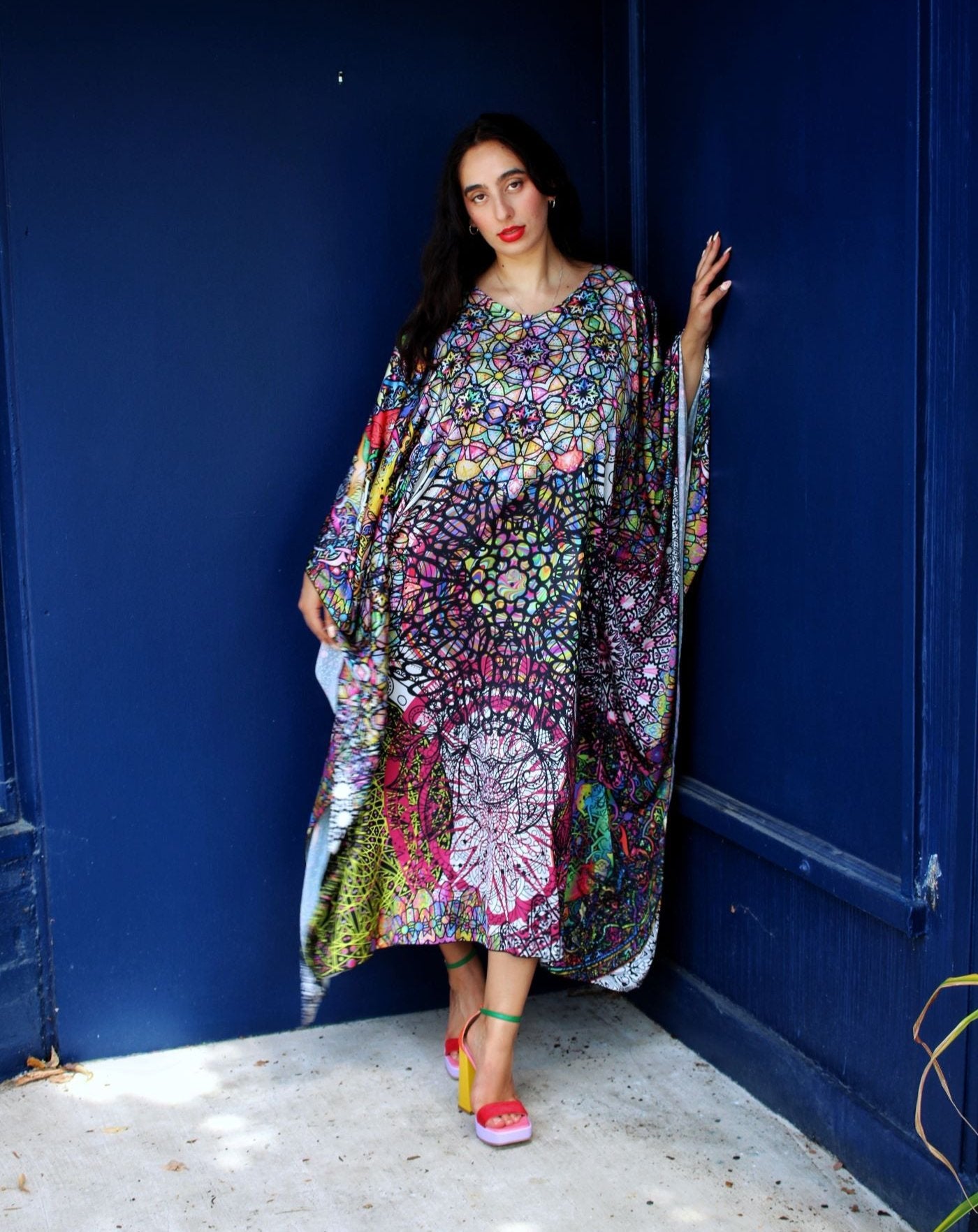 Kaleido Caftan Dress