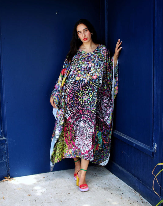 Kaleido Caftan Dress