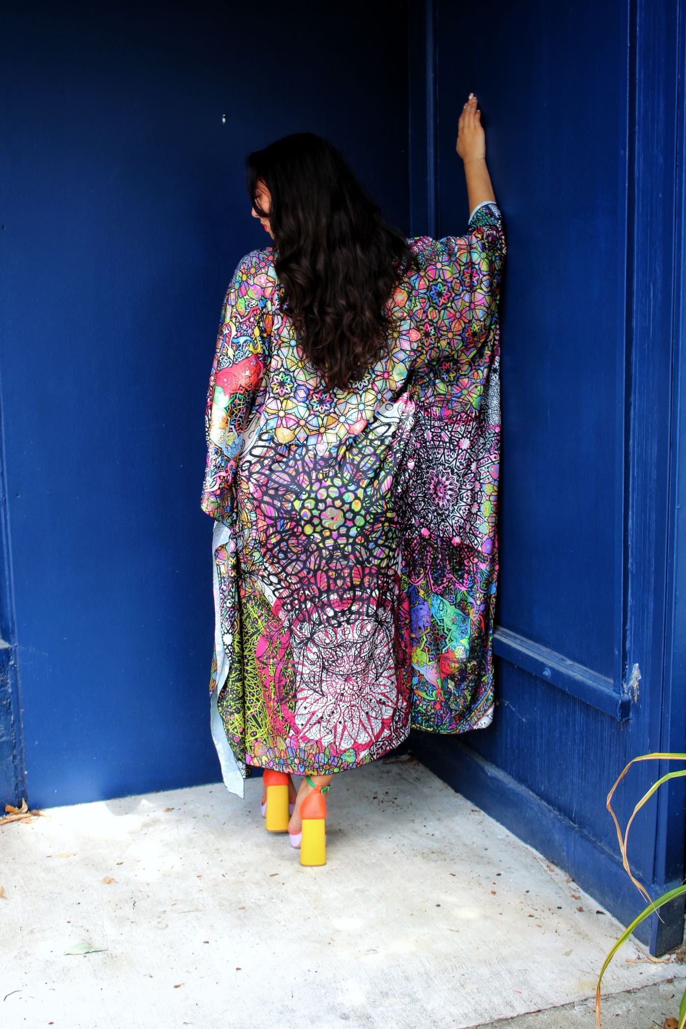 Kaleido Caftan Dress