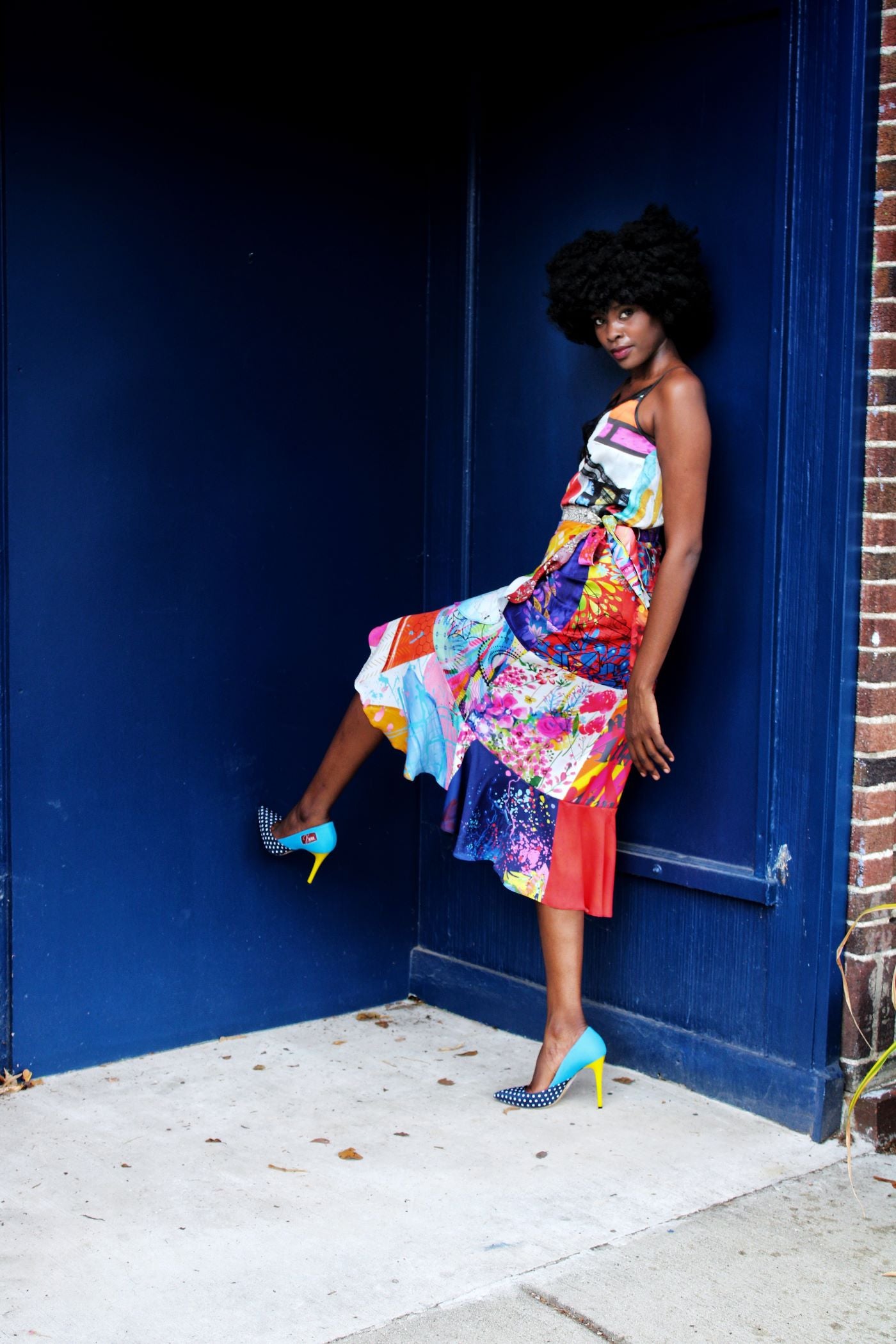 Flower Patch Wrap Skirt
