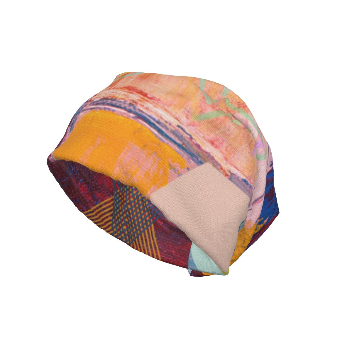 Pink Paint Splash Beanie