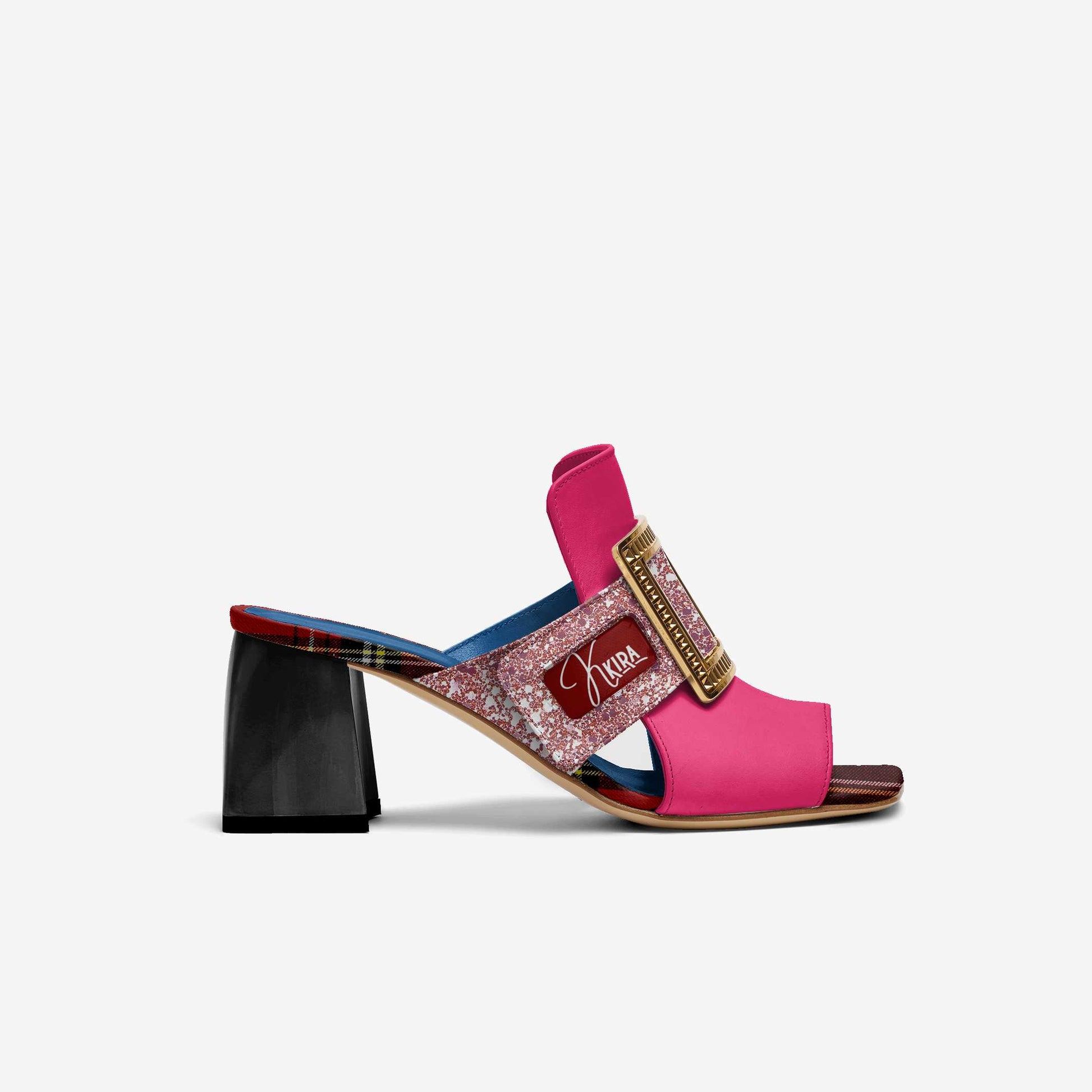Open Toe Mule Flat Sandals | Open Toe Mule Sandals | Kkira Shoes