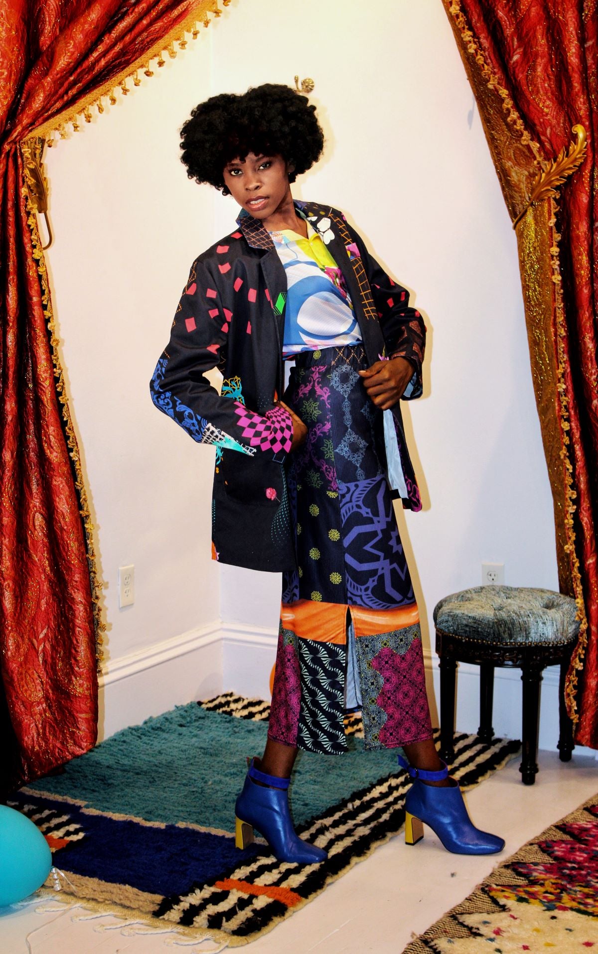 Dawn at Blue Dusk Skirt