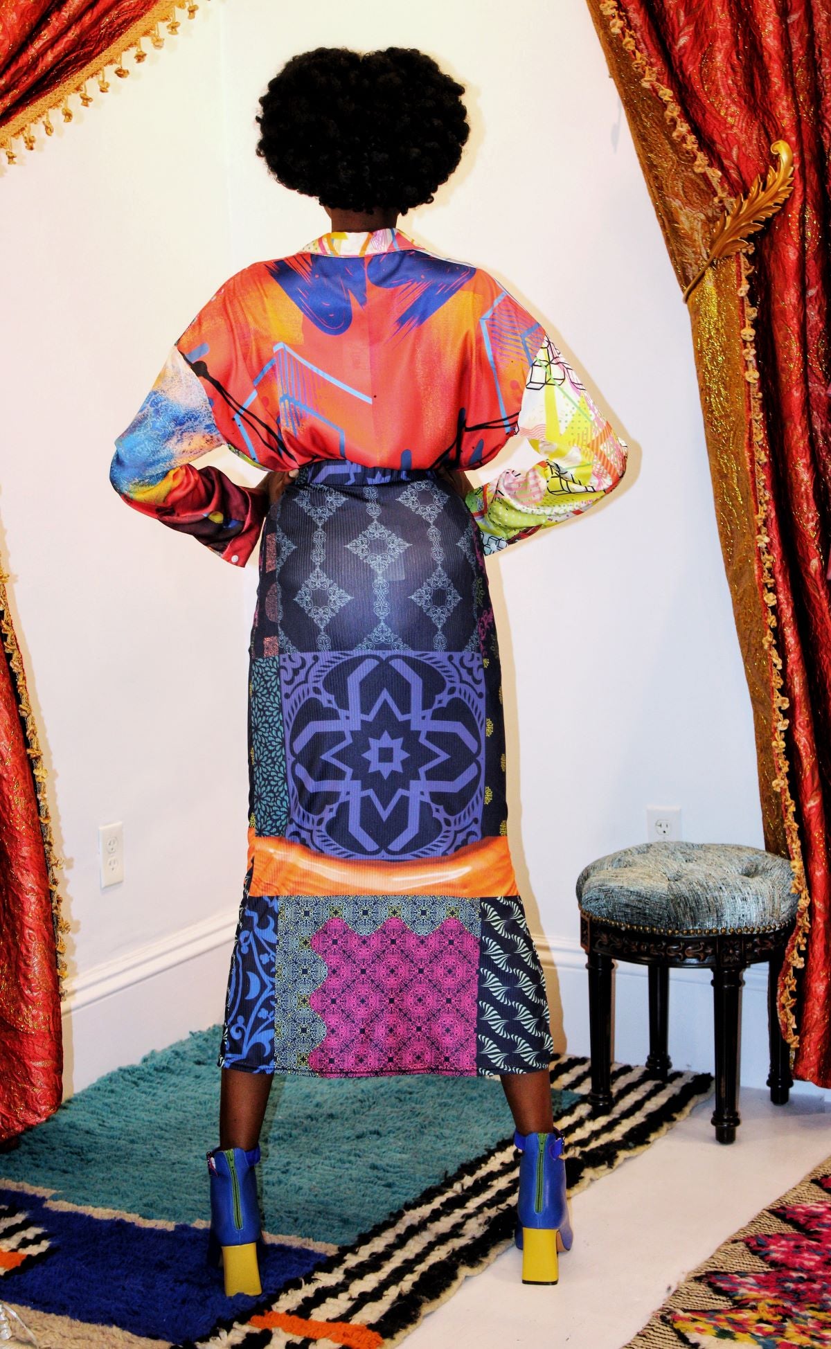Dawn at Blue Dusk Skirt