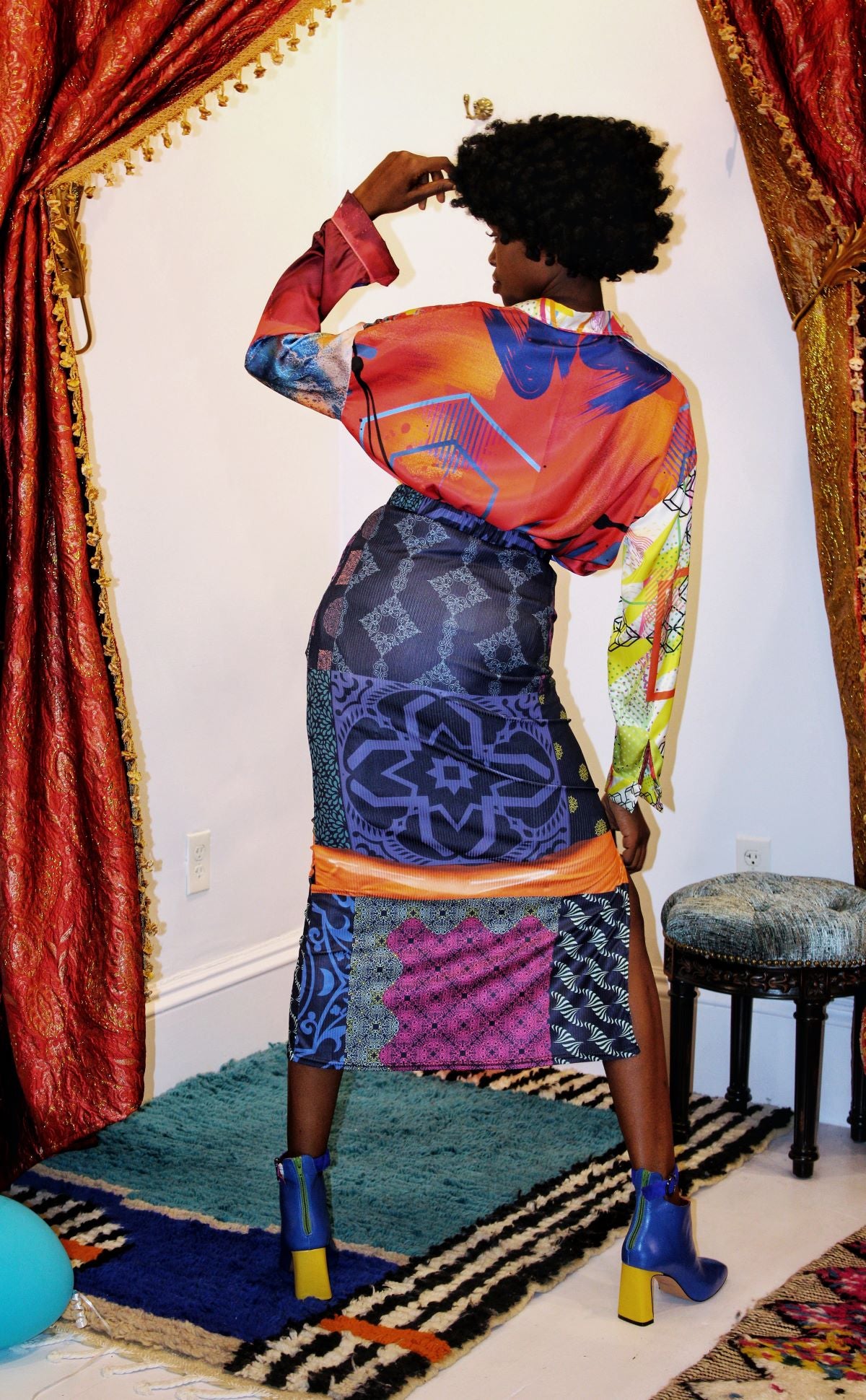 Dawn at Blue Dusk Skirt