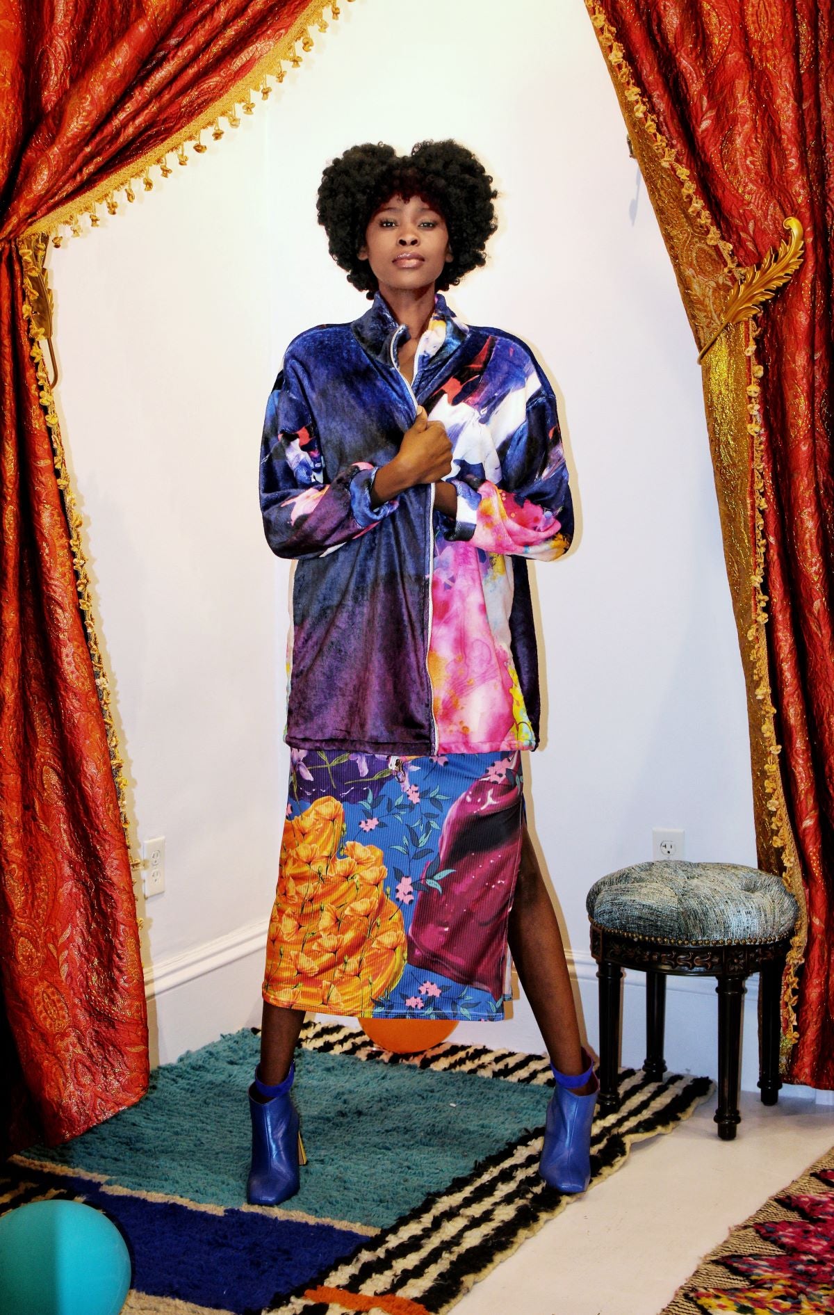 Deep Vibrance Fleece Jacket