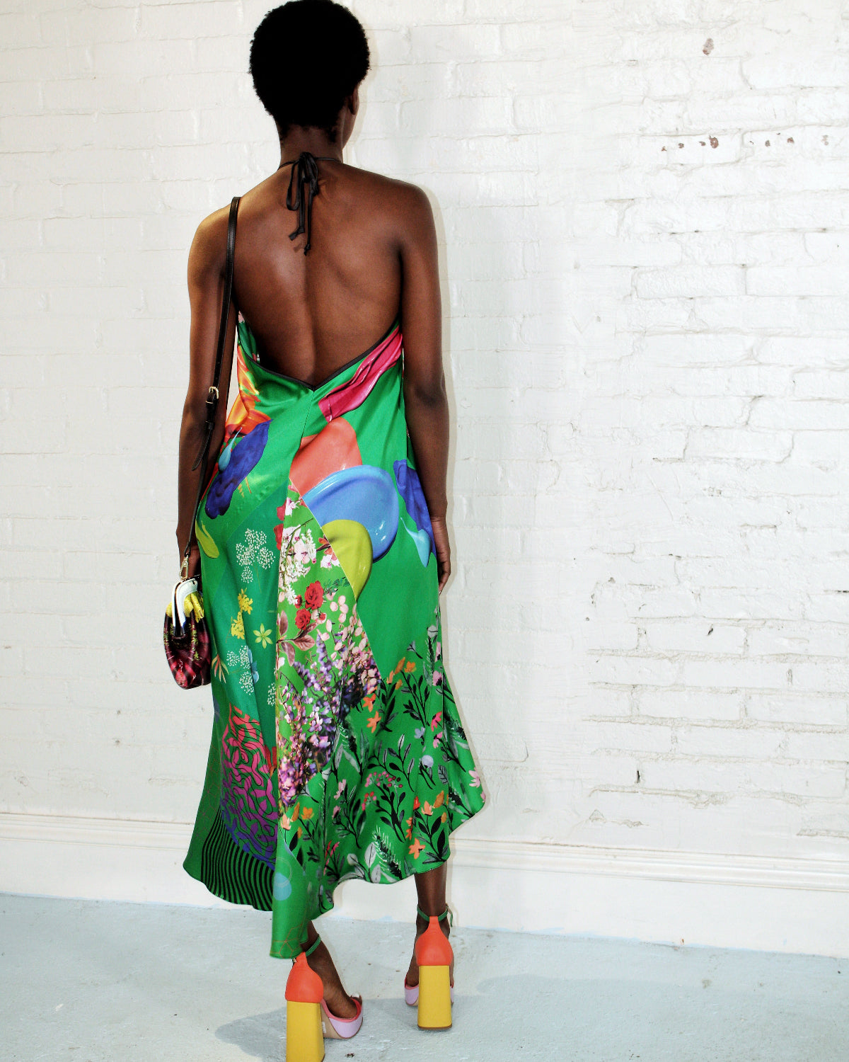 Hope Springs Eternal Halter Maxi Dress