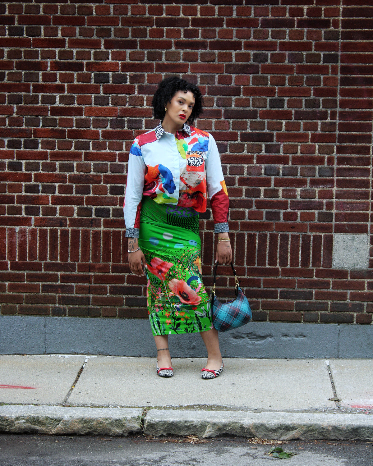Spring Hope Shirred Skirt