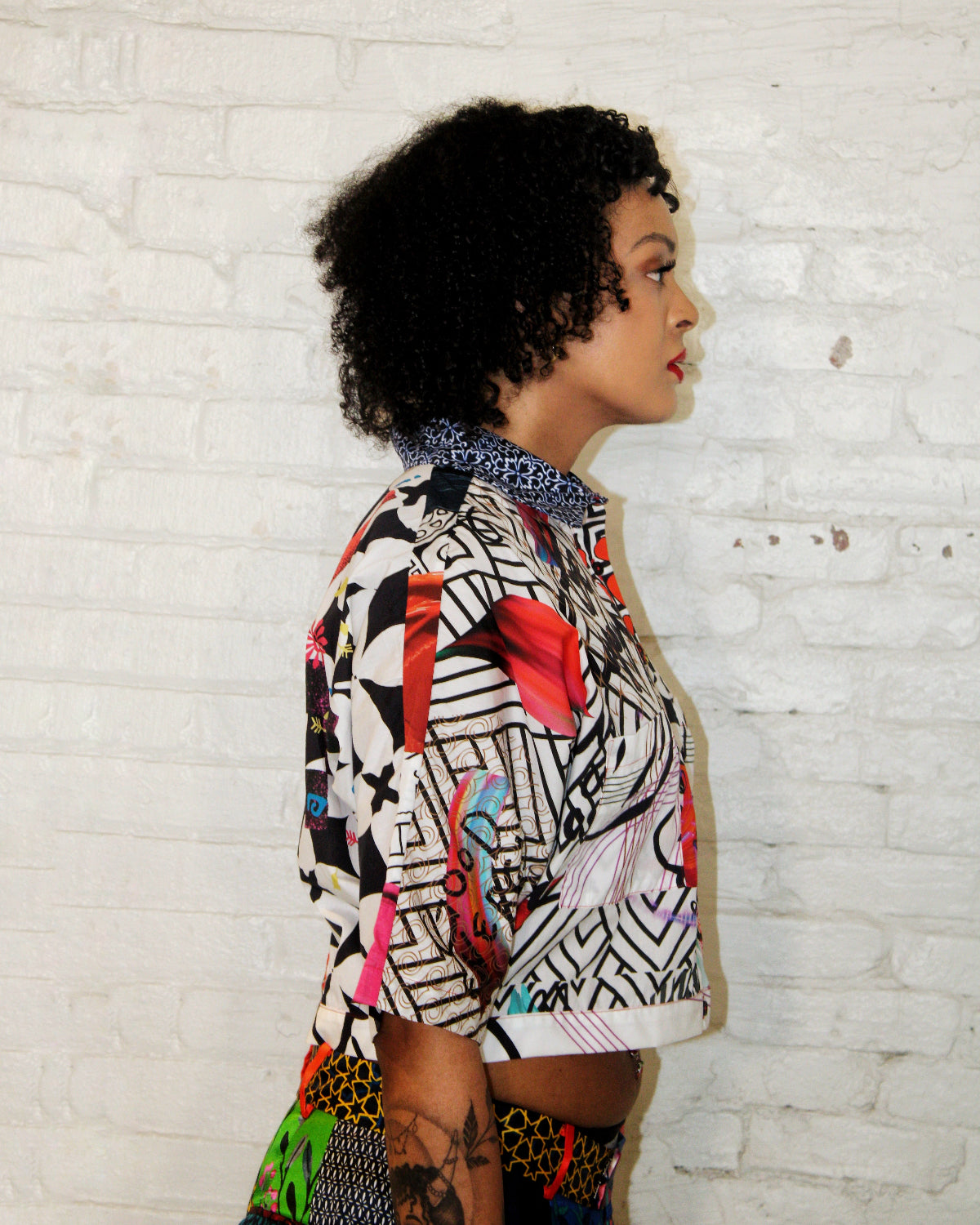 Be Happy Kimono Short Sleeve Shirt