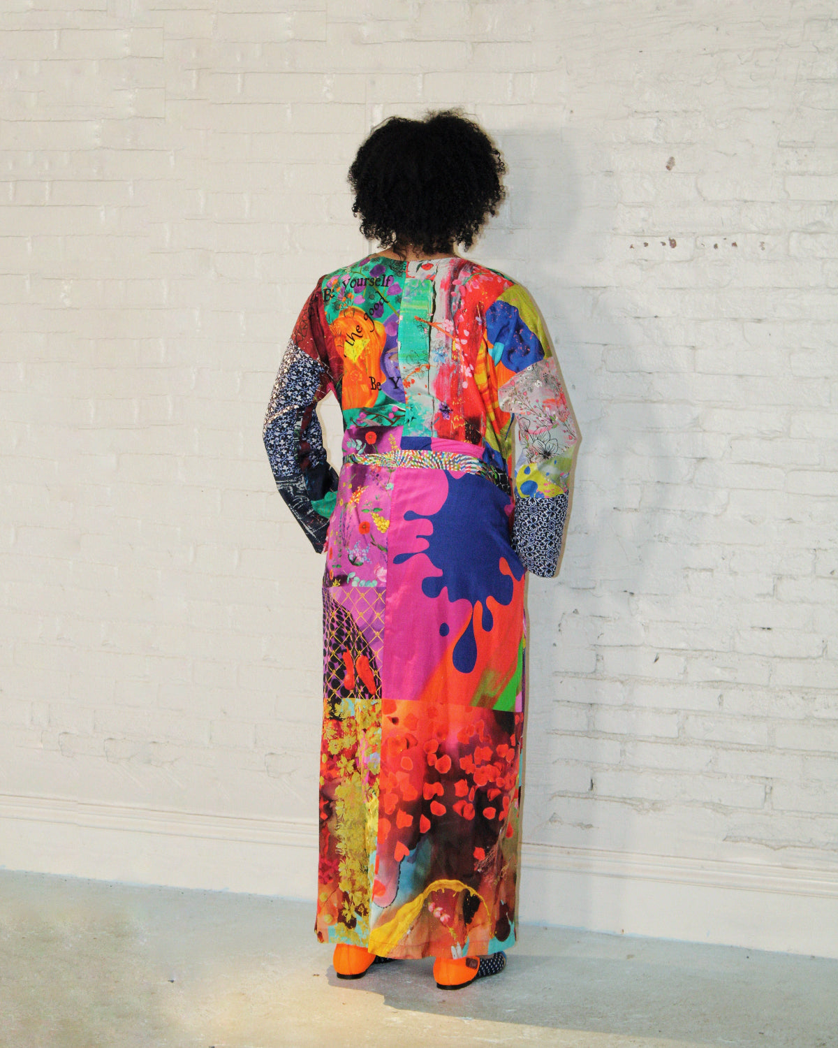 Spring Infusion Kimono Dress