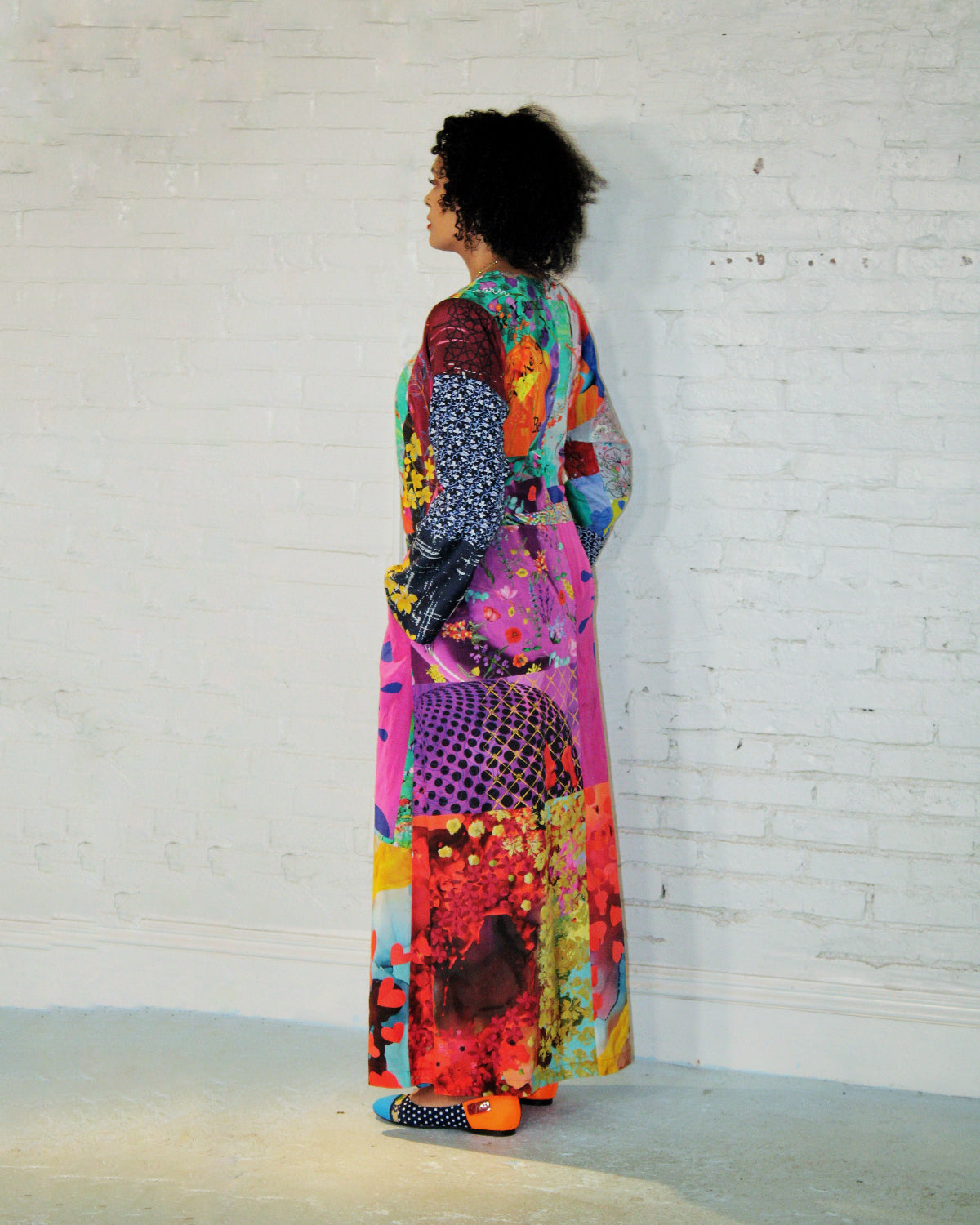 Spring Infusion Kimono Dress