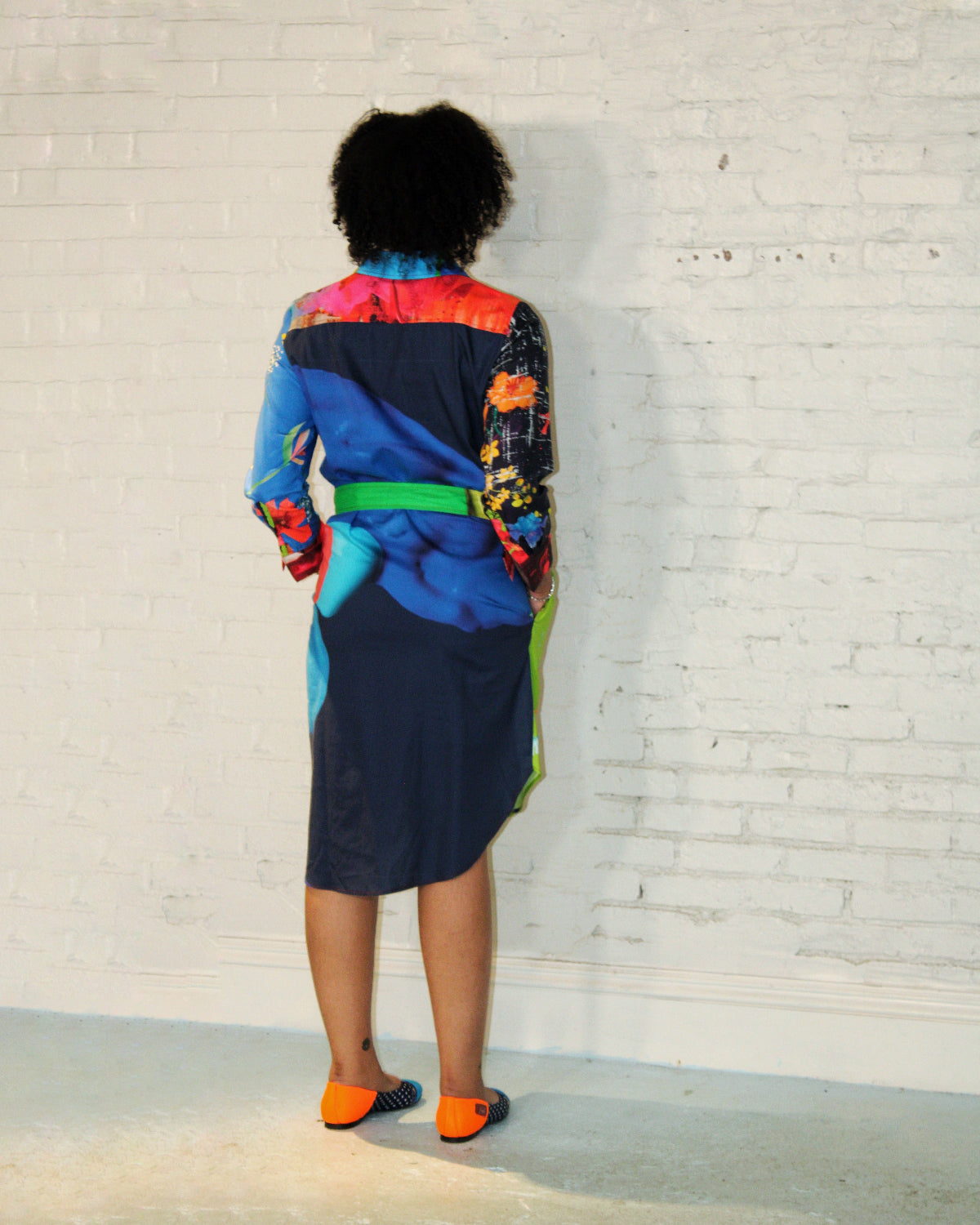 Splashes of Spring Shirt Dress