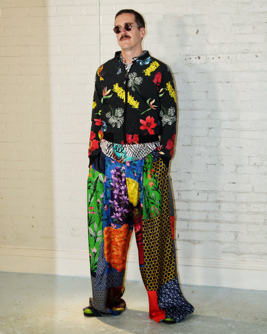 Floral Bliss Bomber Jacket