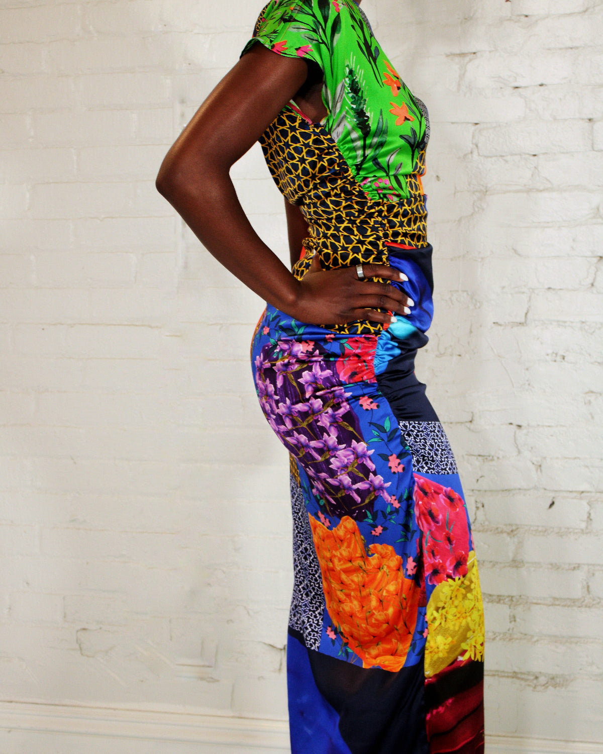 Tropical Bliss Explosion Dress