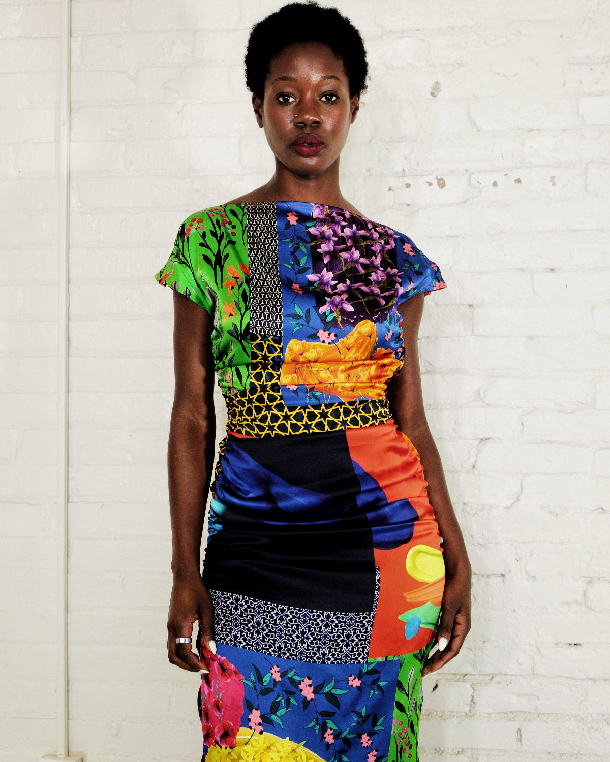 Tropical Bliss Explosion Dress