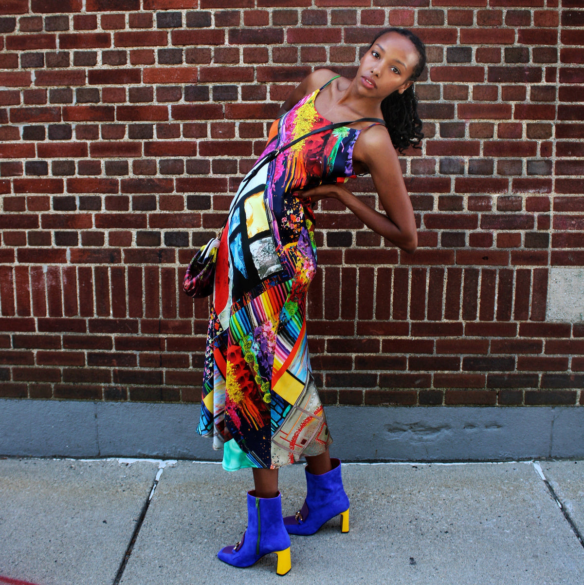 Aurora Window Slip Dress