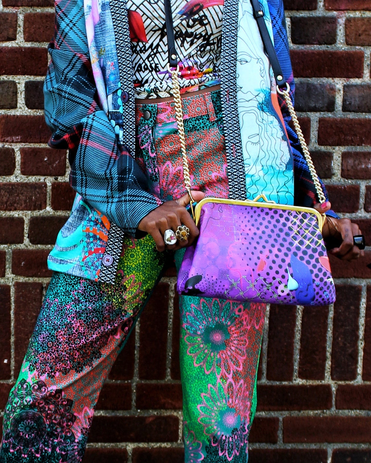 Violet Purse