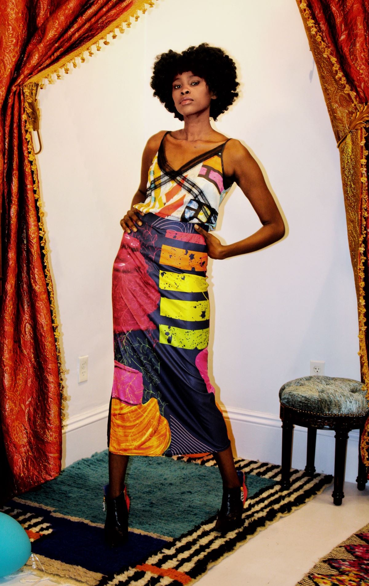 Rainbow Fall Skirt