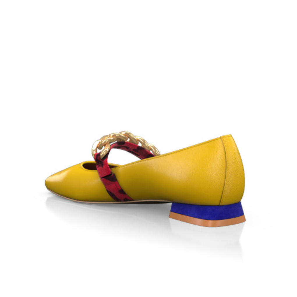 Parsis Square Toe Flats