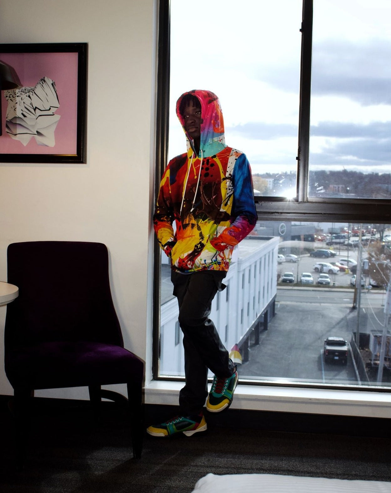 Paint Splash Hoodie