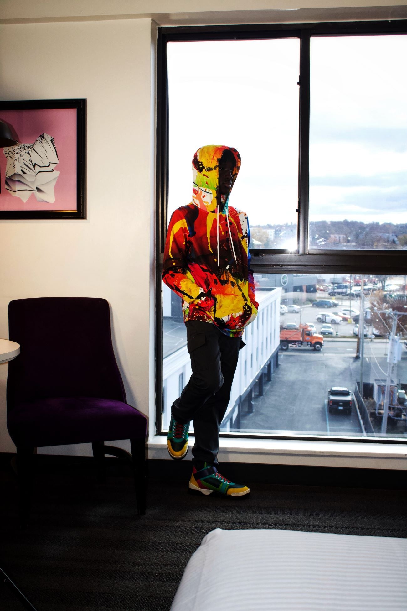 Paint Splash Hoodie