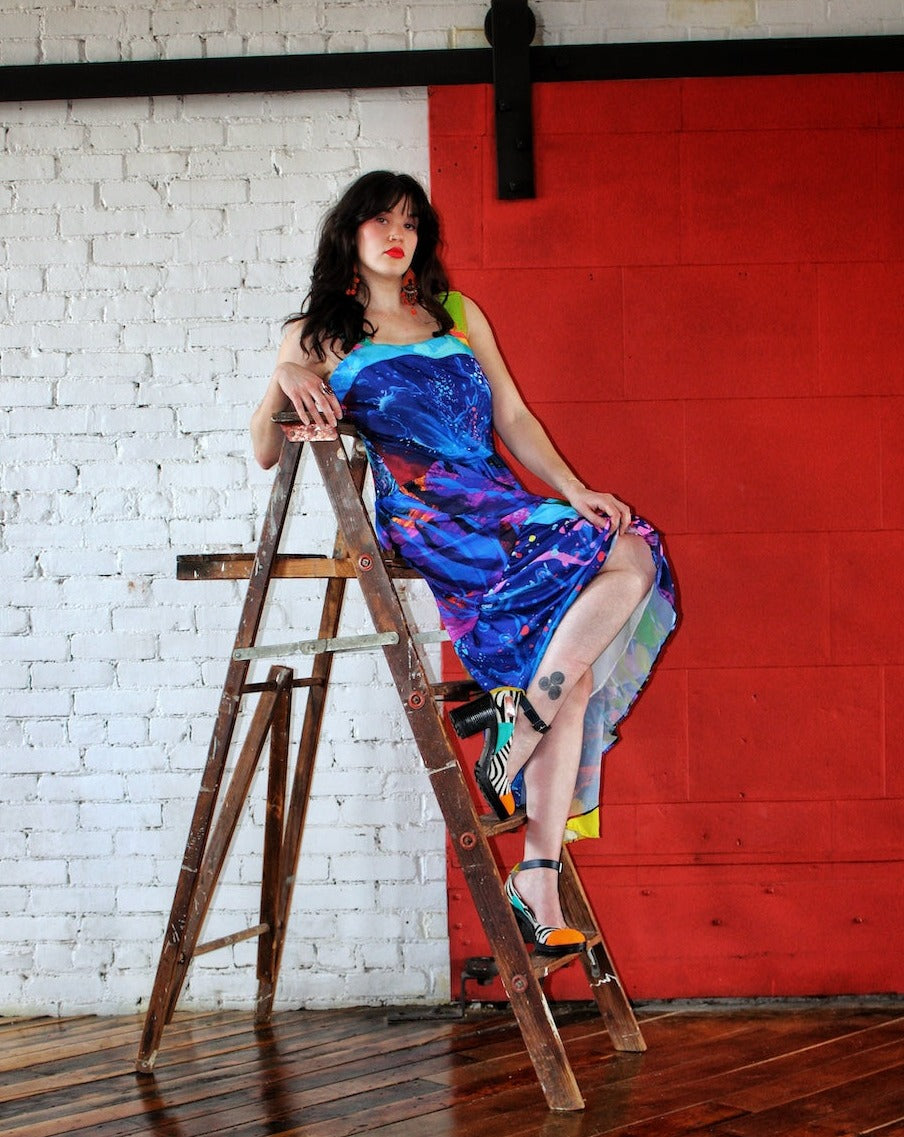 Ultraviolet Day Dreams Dress