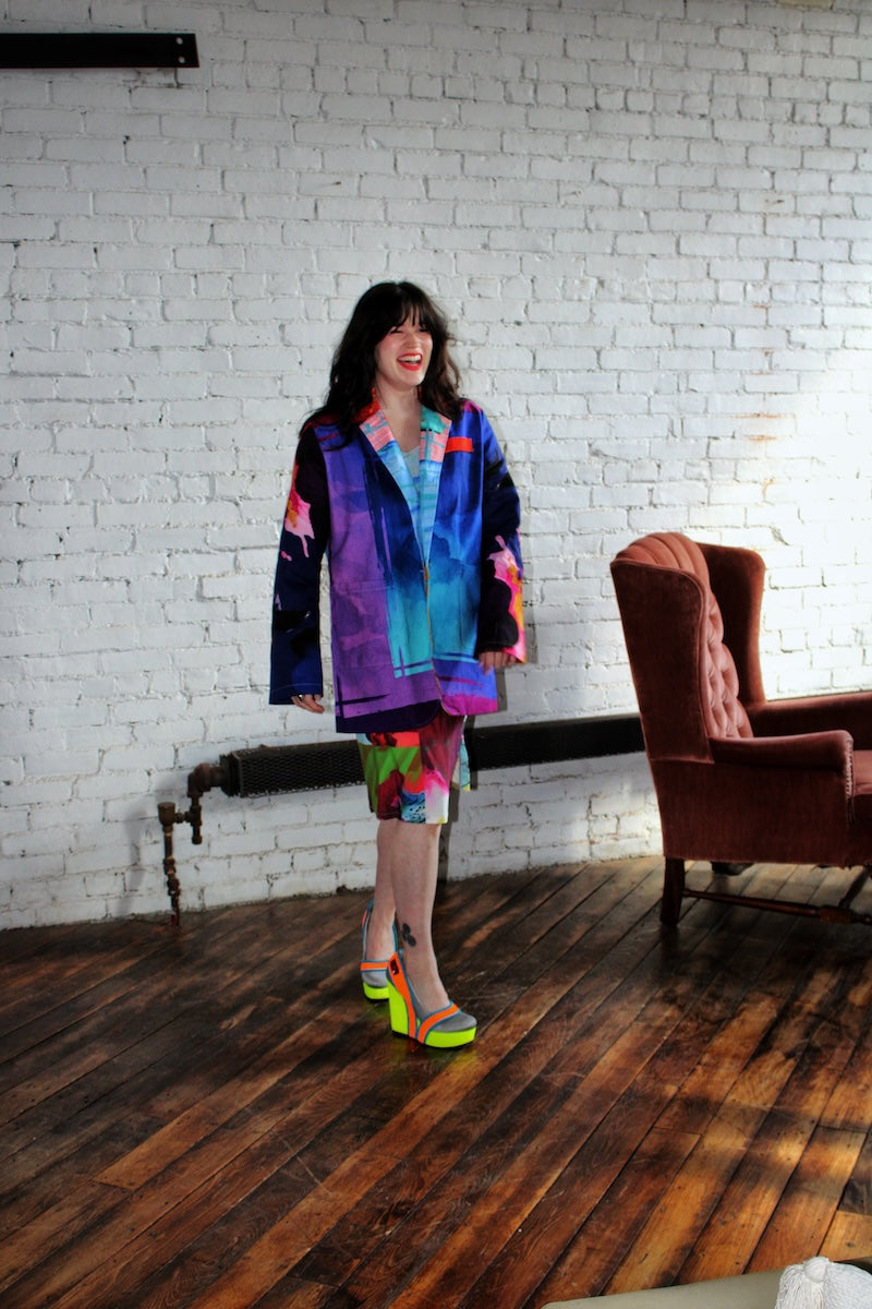 Deep Vibrance Blazer