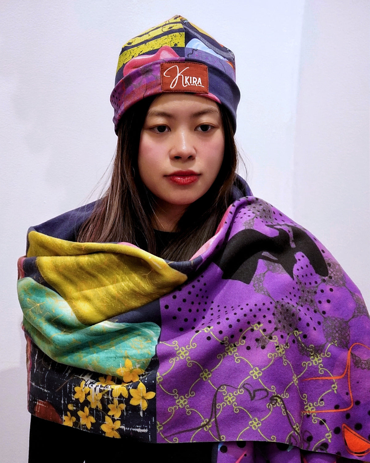Rainbow on Dusk Beanie