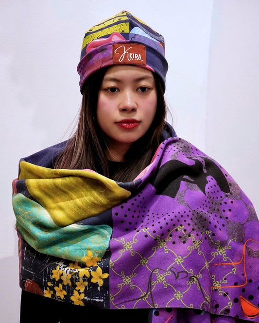 Rainbow on Dusk Beanie