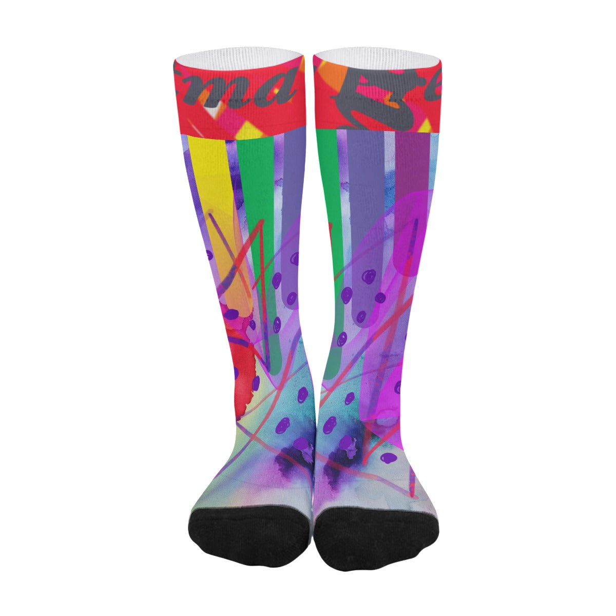 Neon Glow Up Unisex Socks