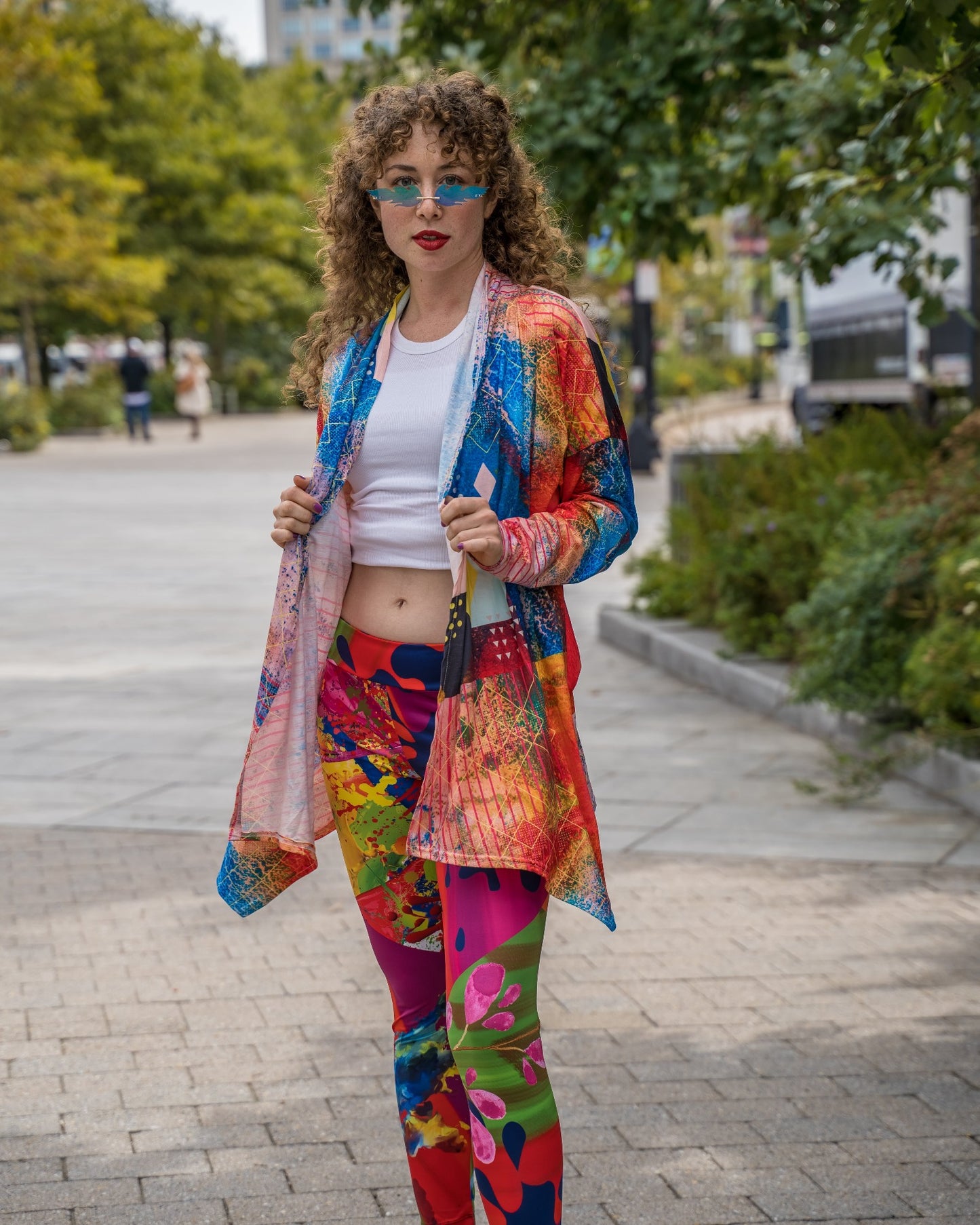 Be Bold Yoga Pants | Multi-Colored Yoga Pants | Kkira Shoes