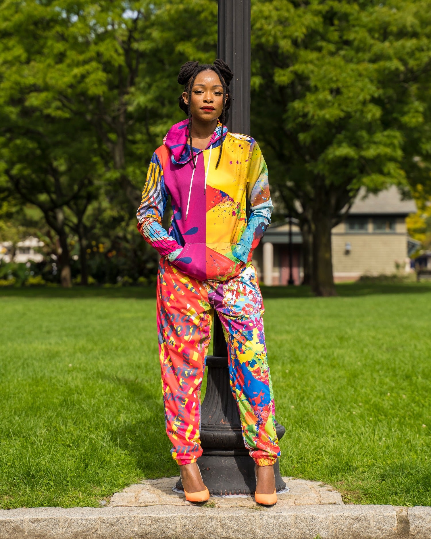 Multi-Colored Hoodie | Be Bold Multi Hoodie | Kkira Shoes