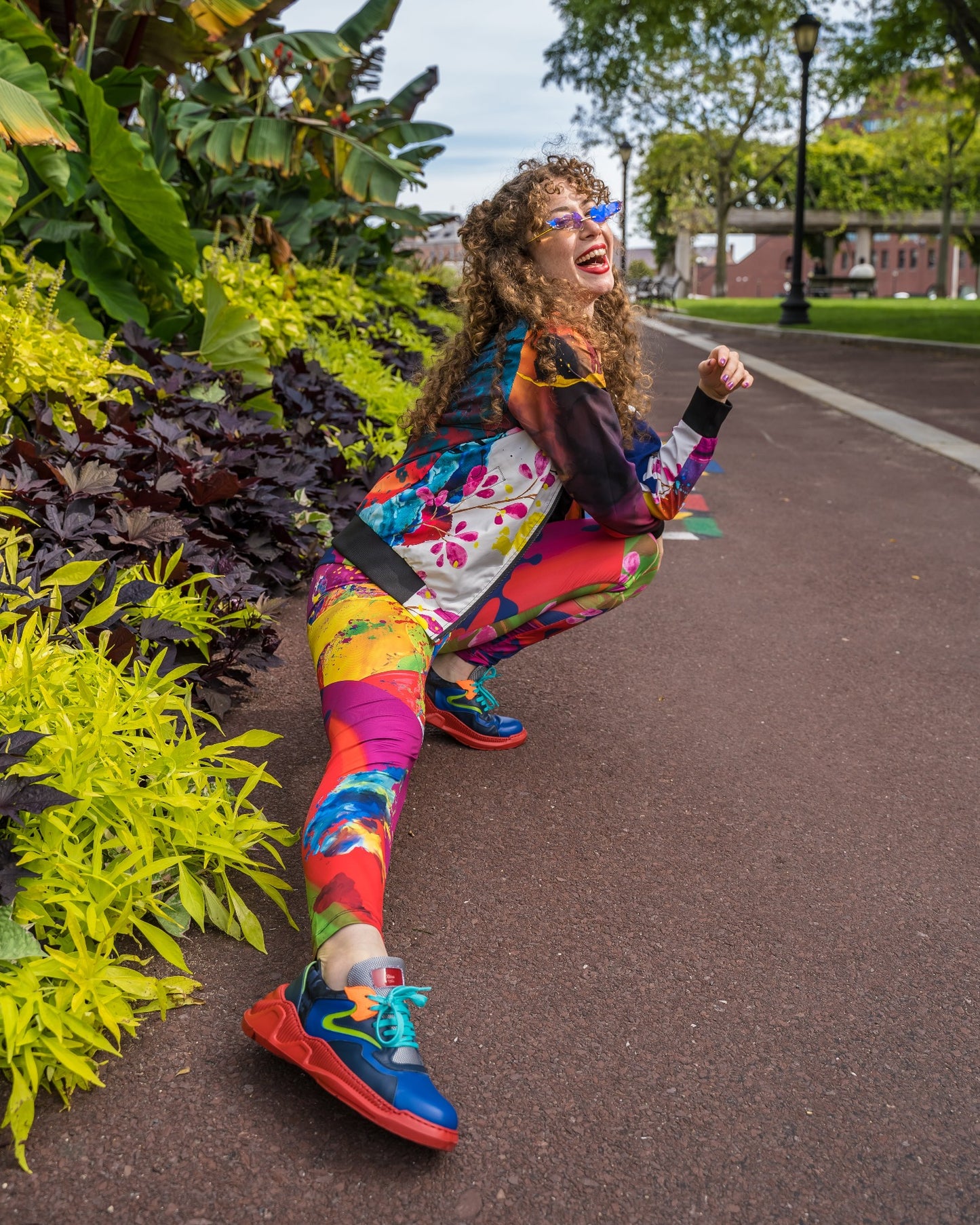 Be Bold Yoga Pants | Multi-Colored Yoga Pants | Kkira Shoes