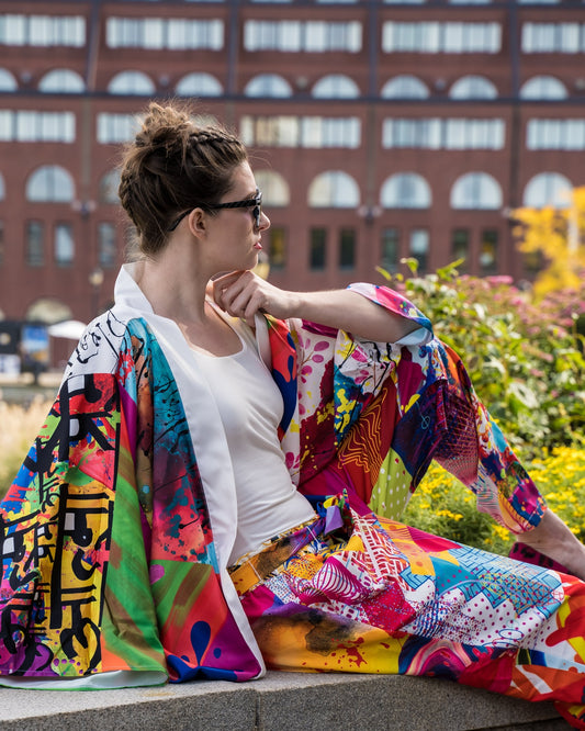 Splash Mix Kimono