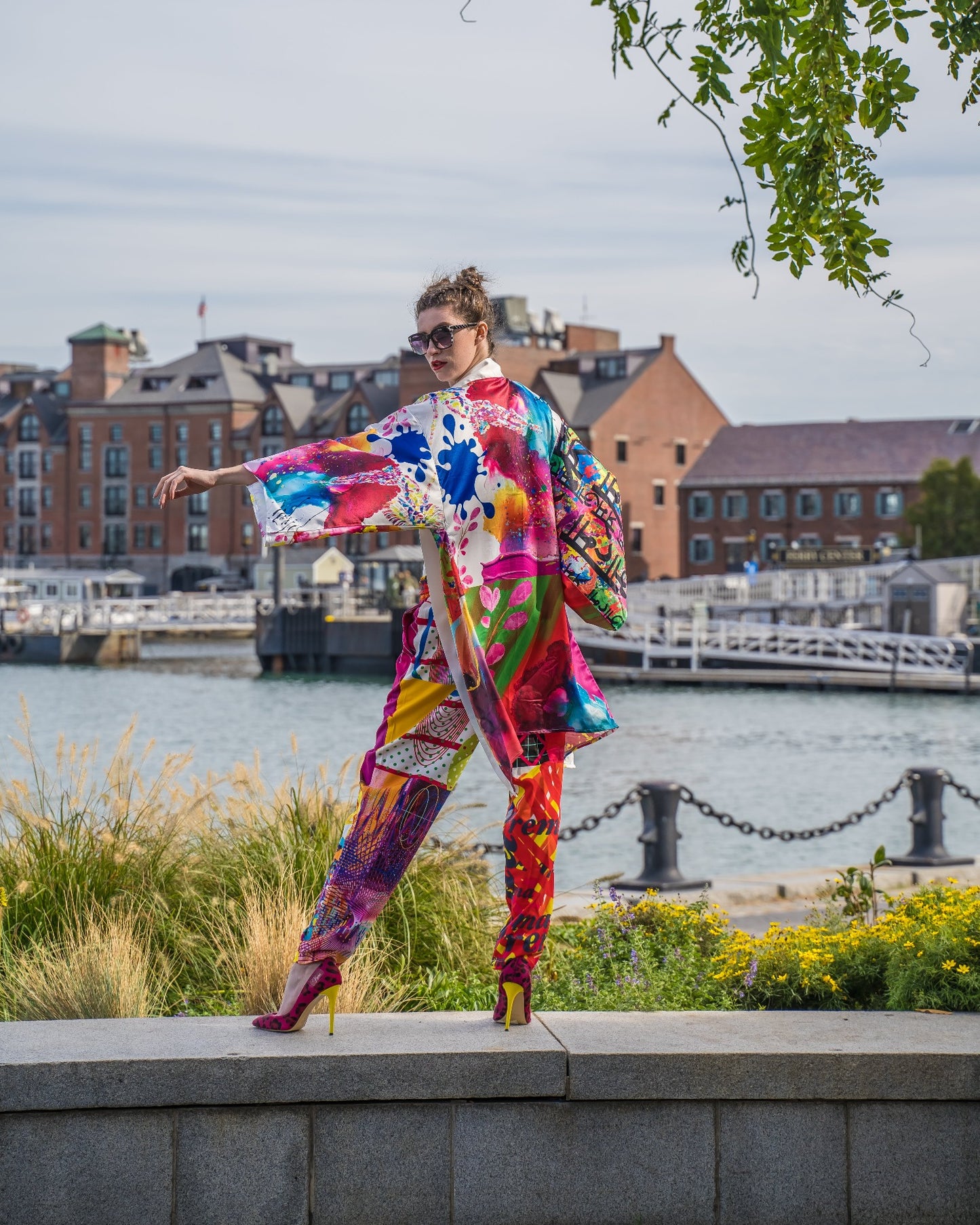 Splash Mix Kimono