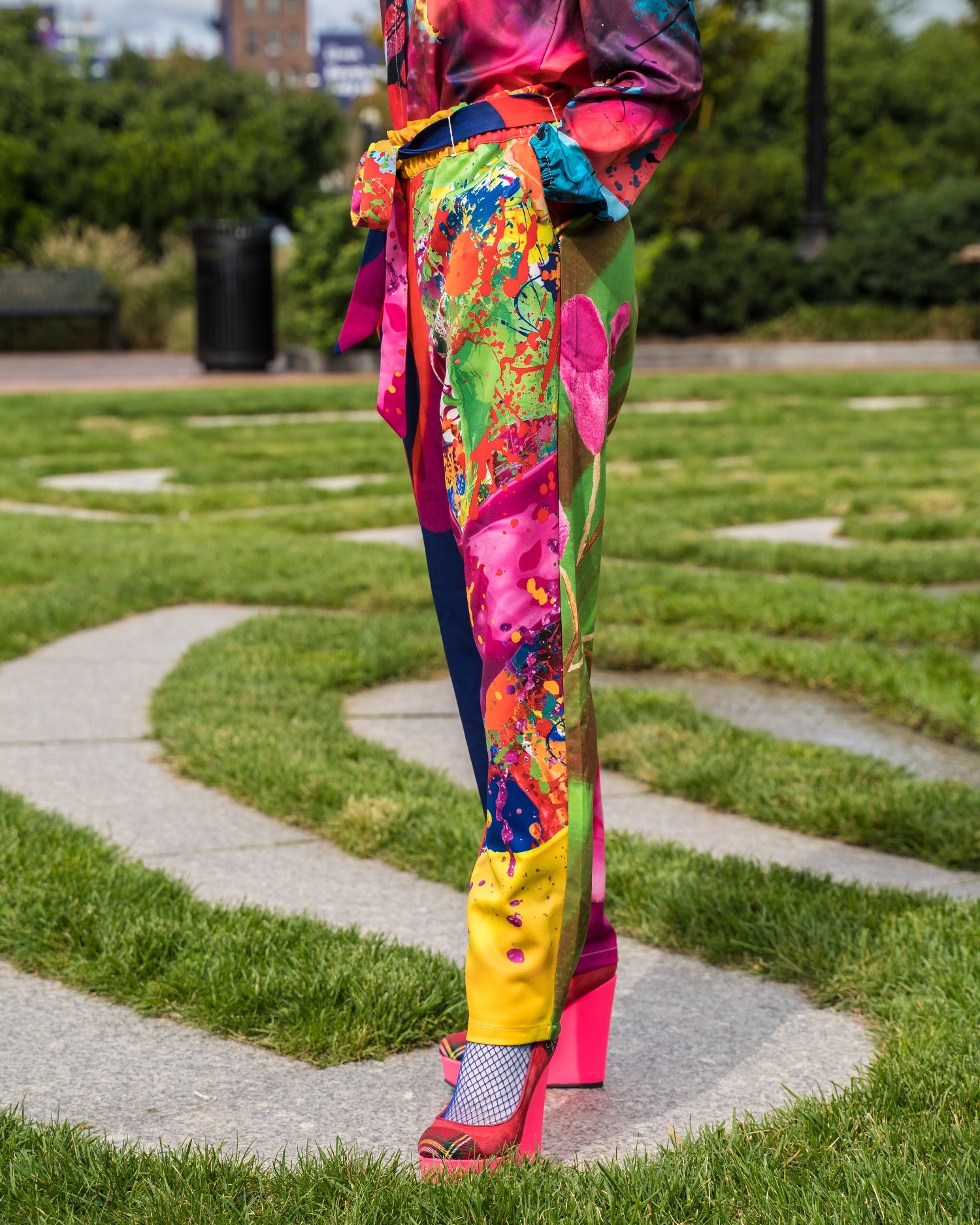 Be Bold Multi Tapered Pants | Tapered Pants | Kkira Shoes