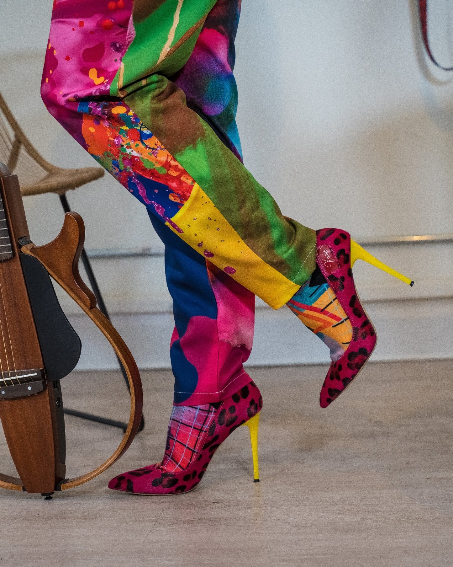 Neon Multigraphic Unisex Socks